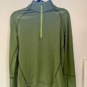 Stio Tipton Tech Half Zip Green Size L